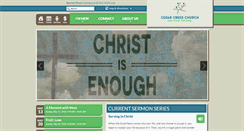 Desktop Screenshot of cedarcreekchurch.com